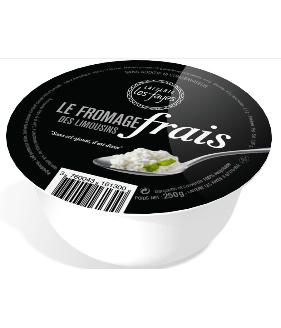 LE FROMAGE FRAIS DES LIMOUSINS 250G