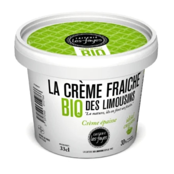 CRÈME FRAÎCHE BIO 33CL