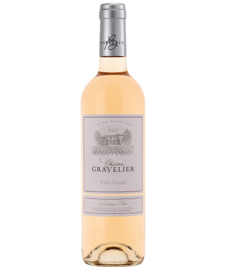 VIN ROSE CHATEAU GRAVELIER BORDEAUX GRAVELIER 75CL
