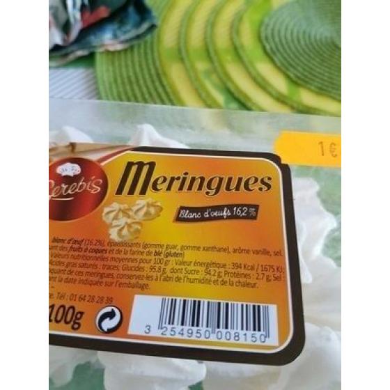 100G MERINGUES SEREBIS 100 G