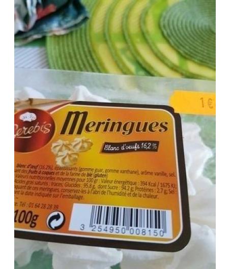 100G MERINGUES SEREBIS 100 G
