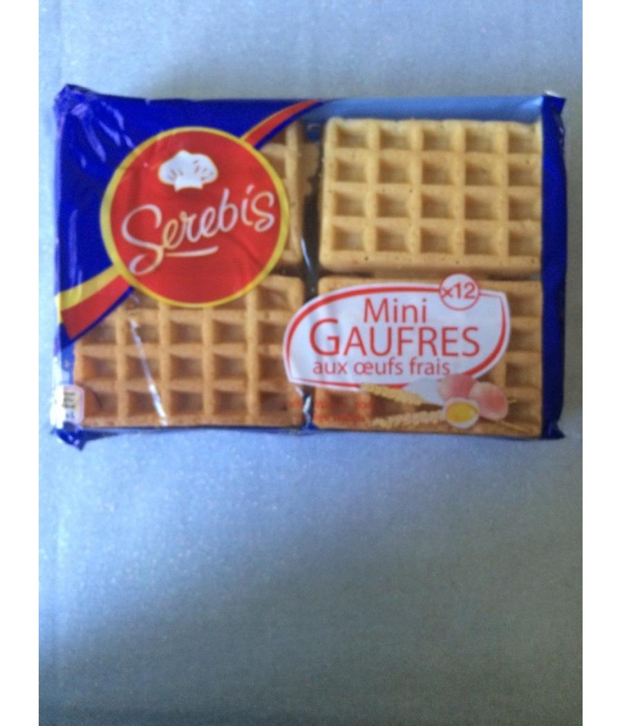 MINI GAUFRES AUX OEUFS FRAIS 252 G (12 * 21 G)