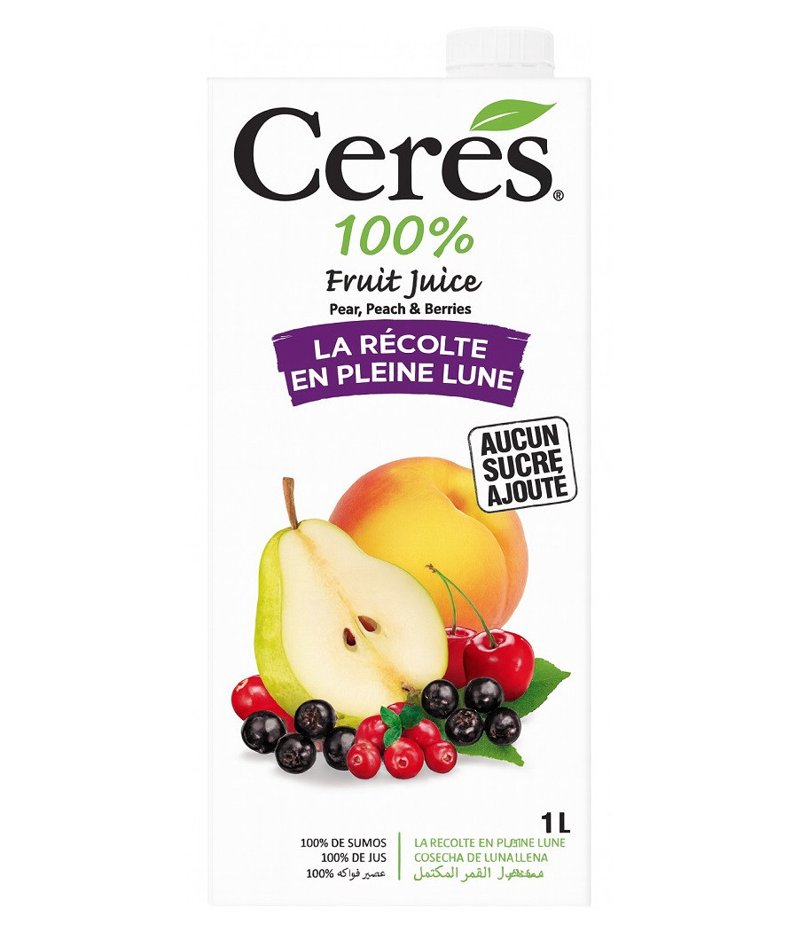 JUS DE FRUITS CERES COCKTAIL PLEINE LUNE 1L