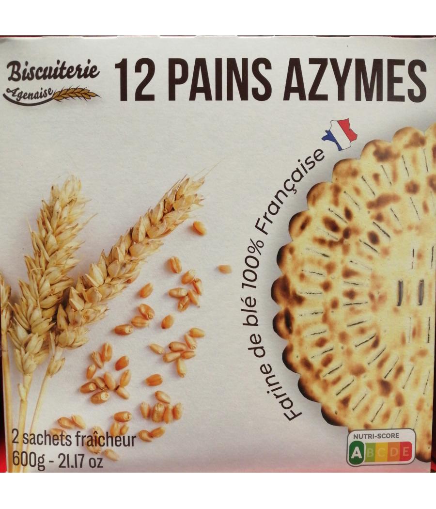 PAIN AZYME 600G