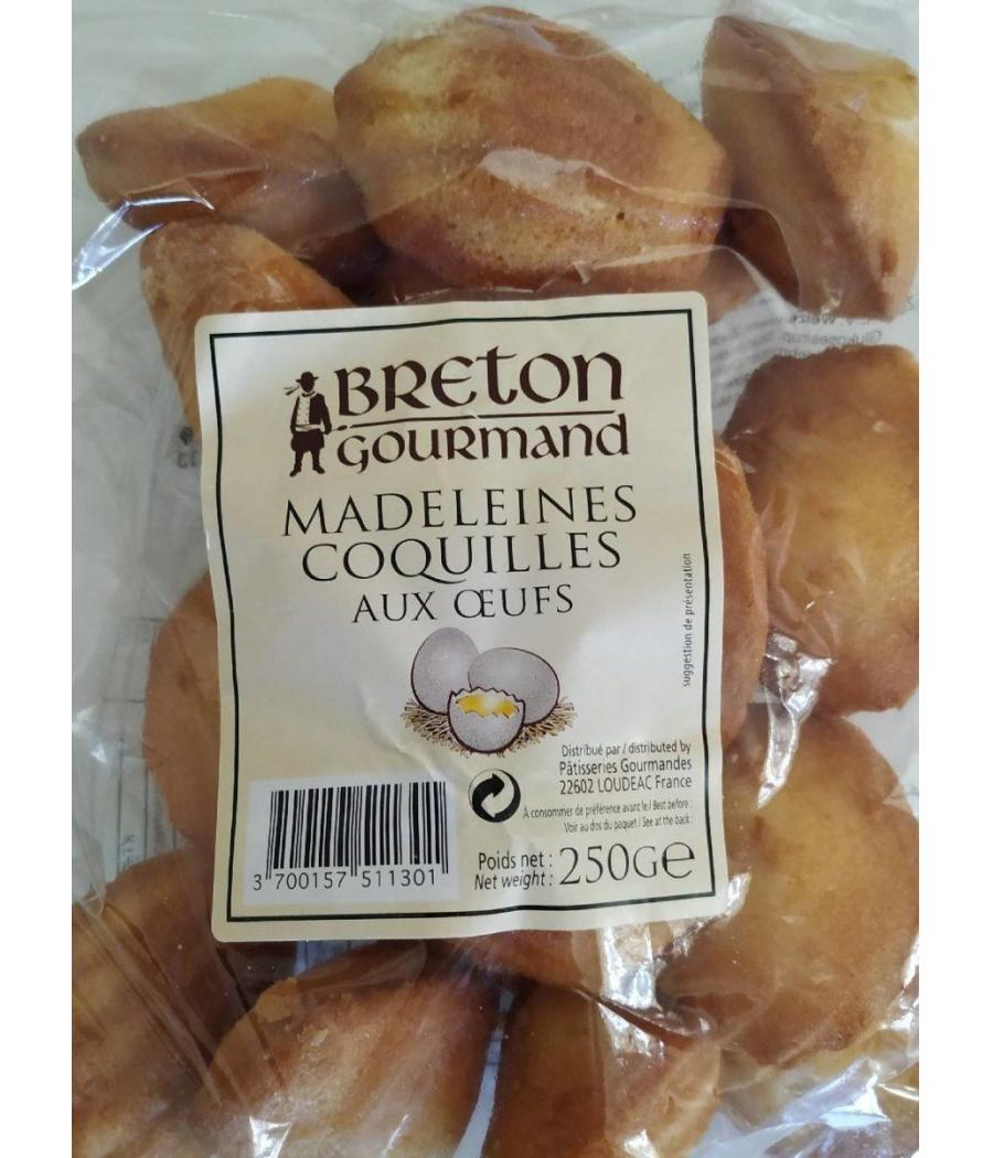 MADELEINES COQUILLES AUX OEUFS 250 G