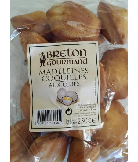 MADELEINES COQUILLES AUX OEUFS 250 G