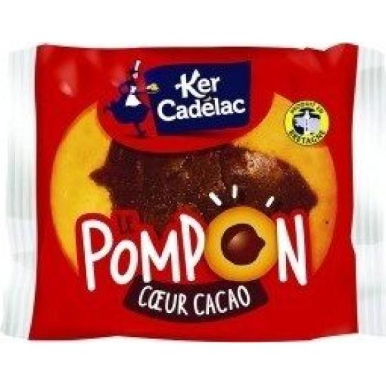 LE POMPON GATEAU COEUR CACAO 40G