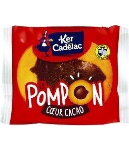 LE POMPON GATEAU COEUR CACAO 40G