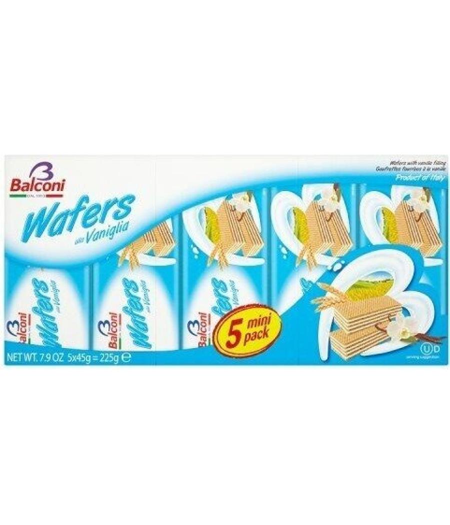 WAFERS VANILLA BALCONI 225G
