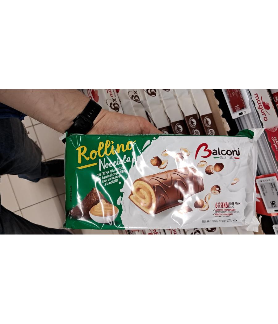 BALCONI ROLLINO HAZELNUT 222 G