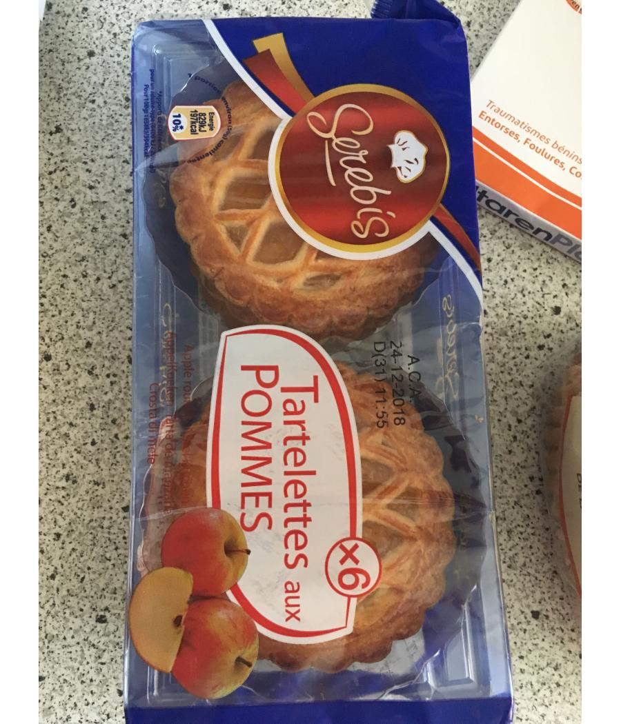 TARTELETTES AUX POMMES SEREBIS 6X300G