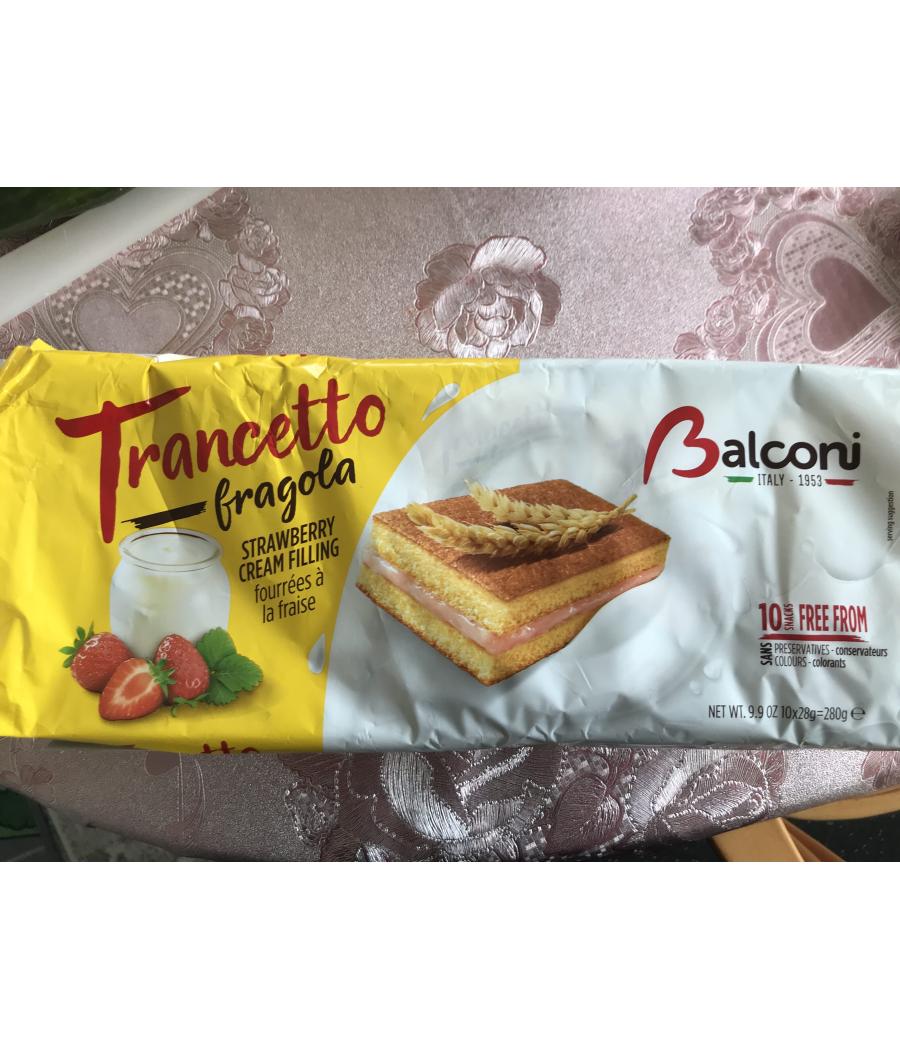 TRANCETTO FRAISE BALCONI 10X28G