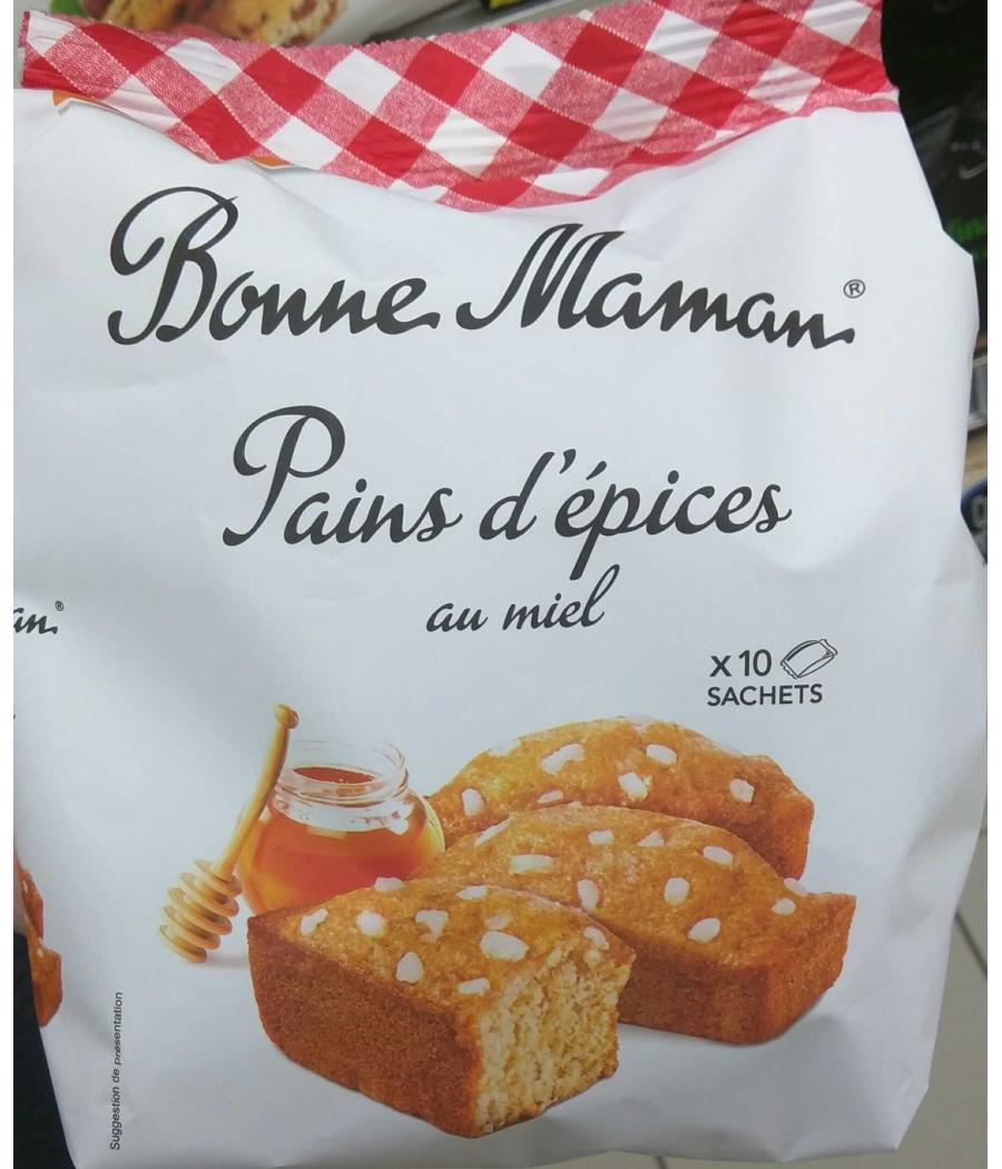 PAINS D'EPICES AU MIEL BONNE MAMAN 10X300G