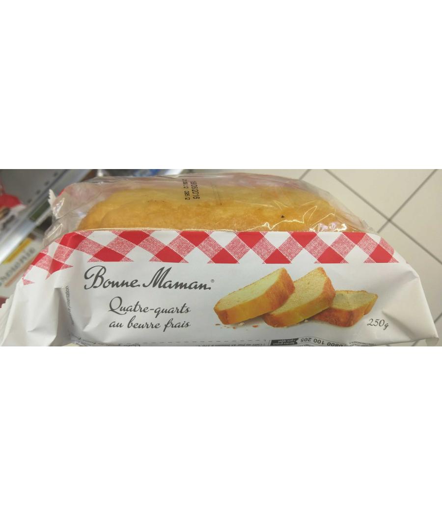 QUATRE QUATRS  PUR BEURRE BONNE MAMAN 250G