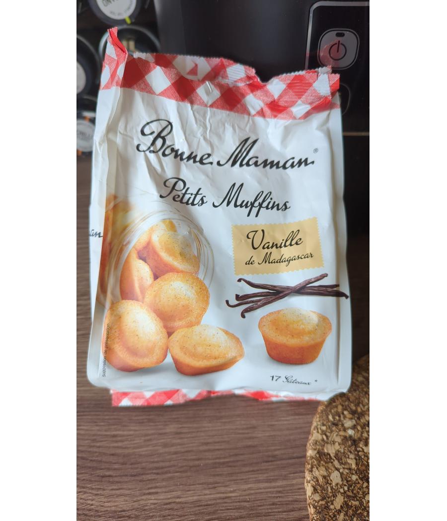 PETITS MUFFINS VANILLE DE MADAGASCAR BONNE MAMAN 235G