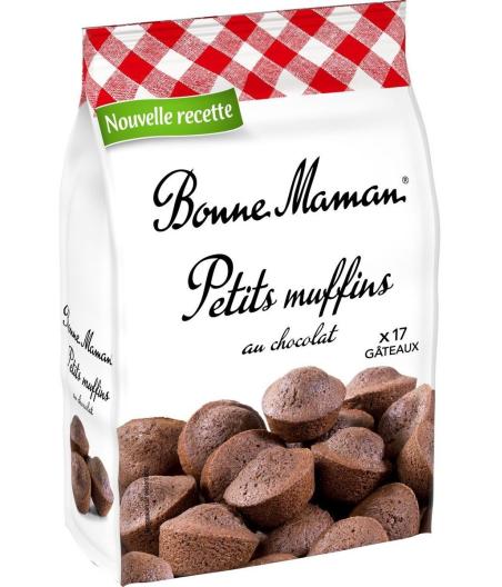 PETITS MUFFINS AU CHOCOLAT BONNE MAMAN 235G