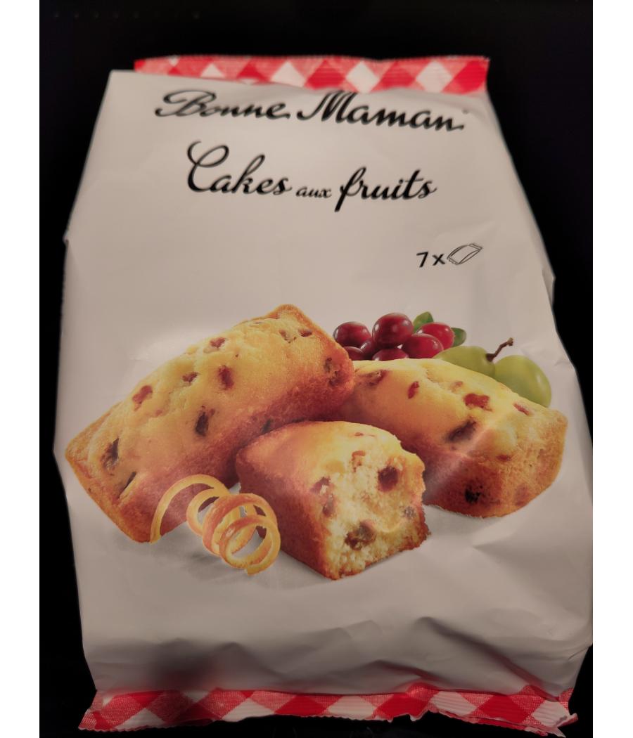 PETITS CAKES AUX FRUITS BONNE MAMAN 210G