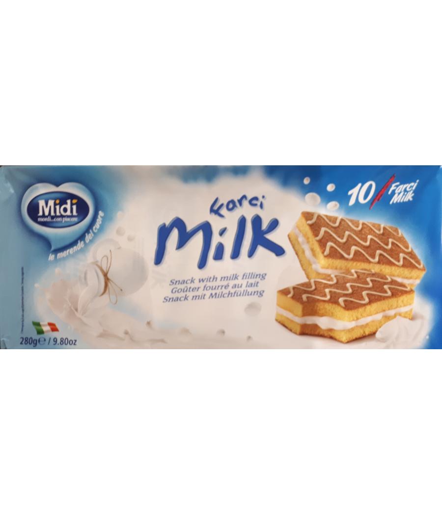 GENOISES FARCI MILK 10X280G