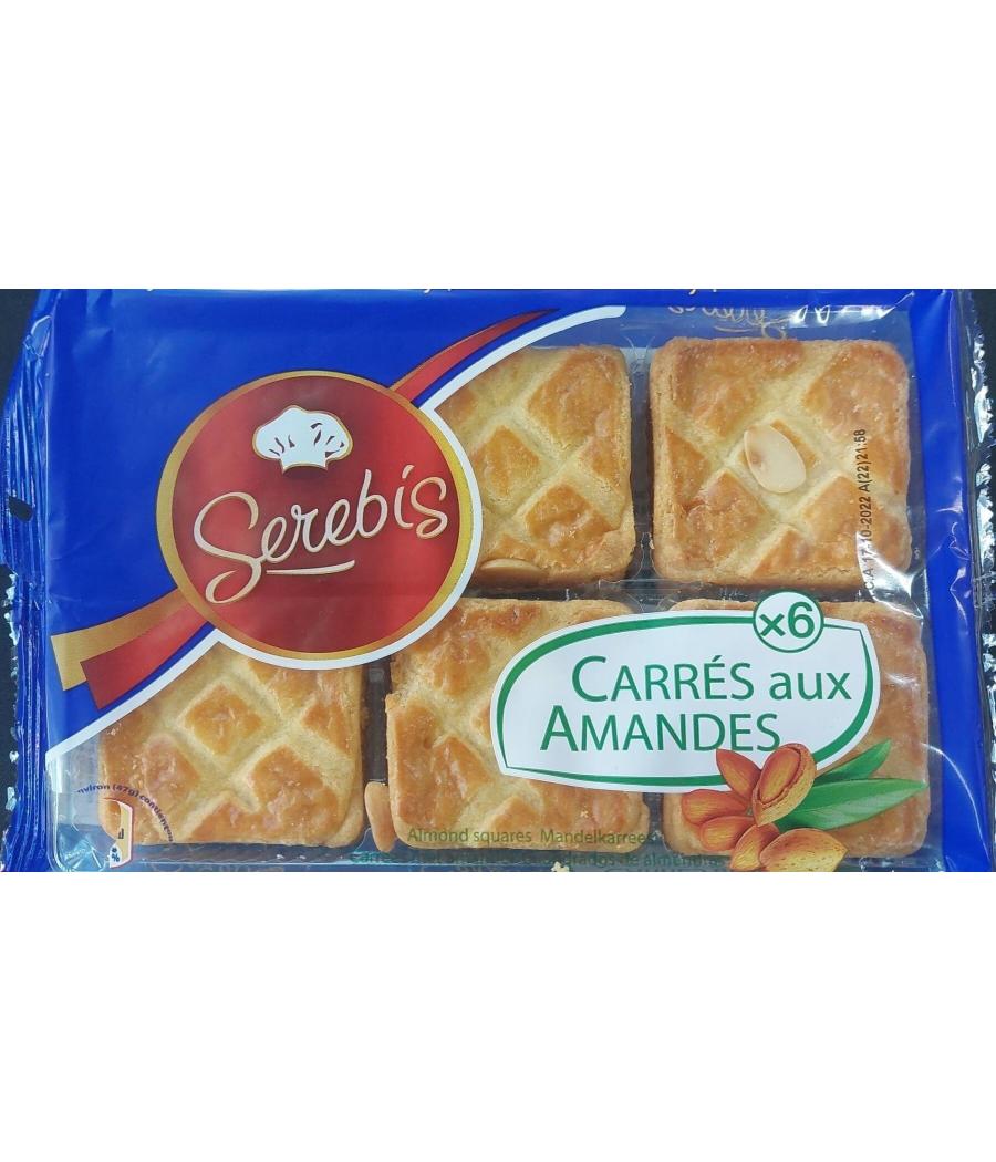 CARRES AUX AMANDES SEREBIS 280G
