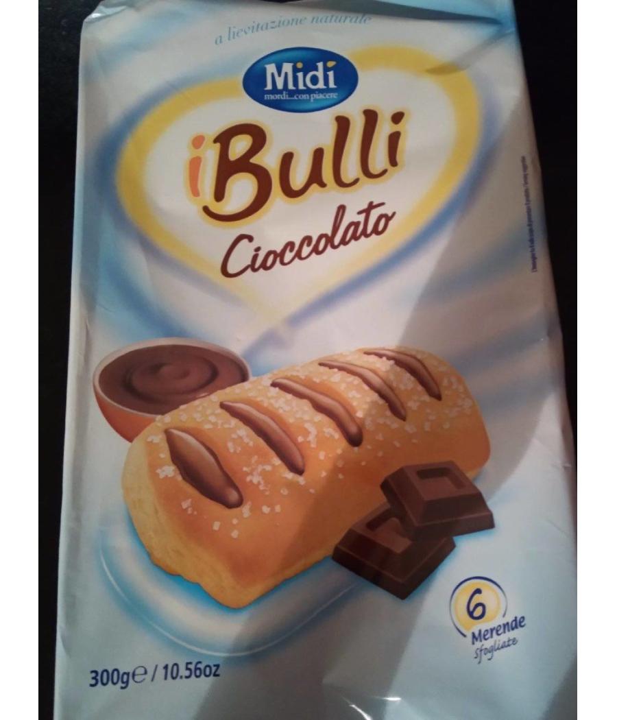 BRIOCHES FOURRES AU CHOCOLAT BULLI 300G