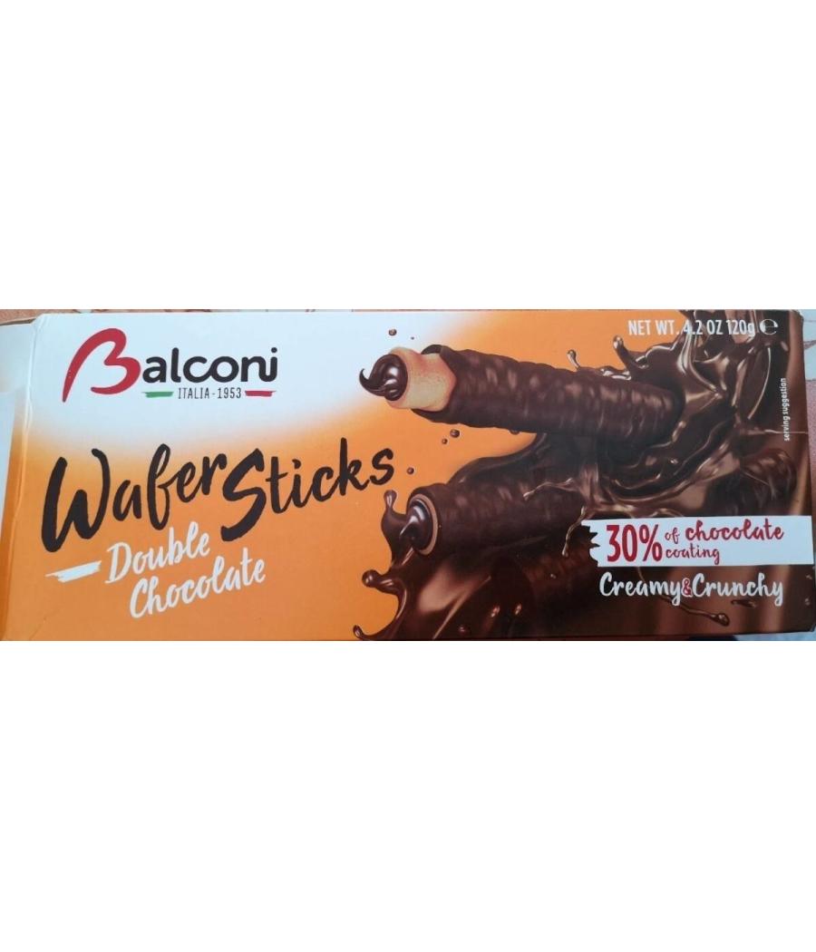 GAUFRETTE ENROBEE DE CHOCOLAT BALCONI 120G