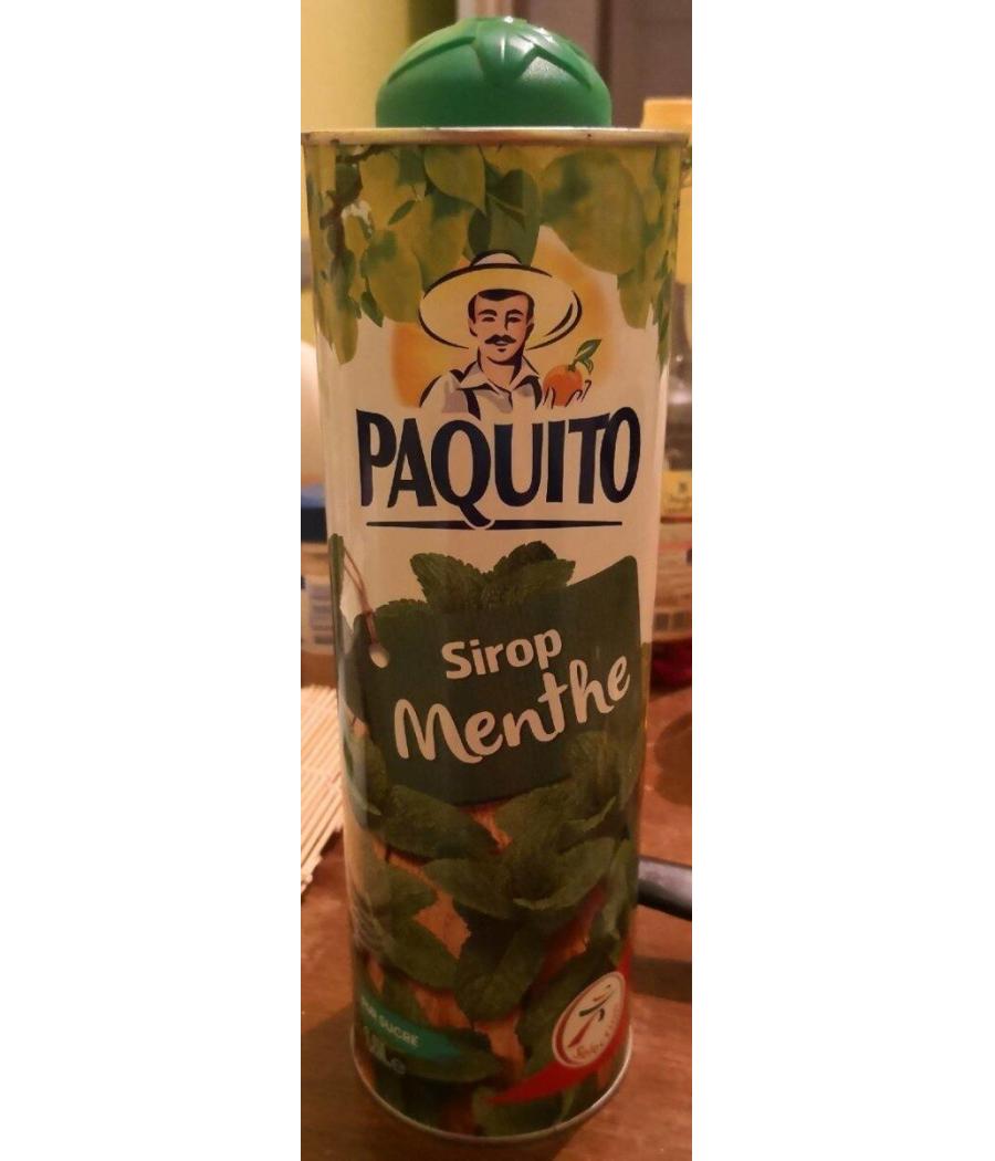 SIROP MENTHE PAQUITO 1,5 L