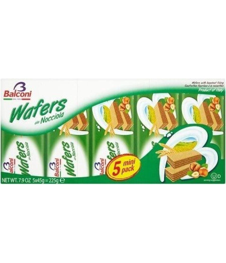 GAUFRETTES NOISETTES BALCONI 225G