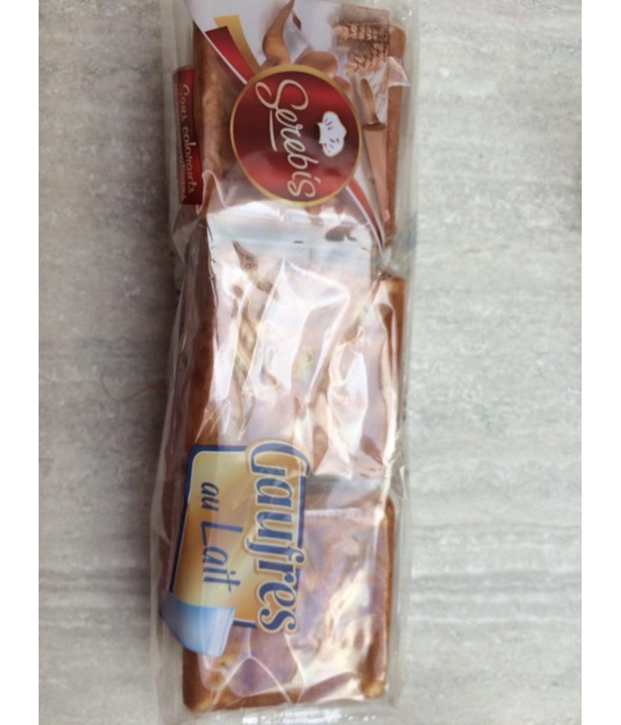 12 PAQUETS DE GAUFRE AU LAIT SEREBIS