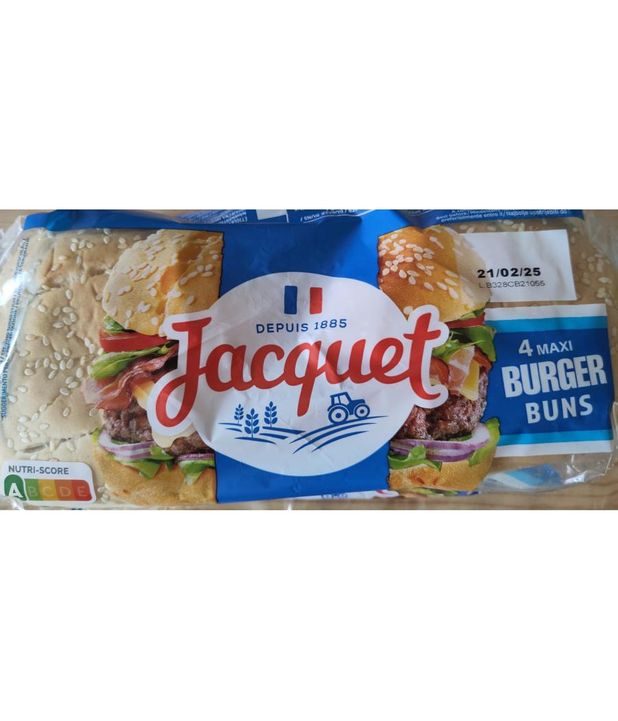 MAXI BURGER BUNS 4 X 330G