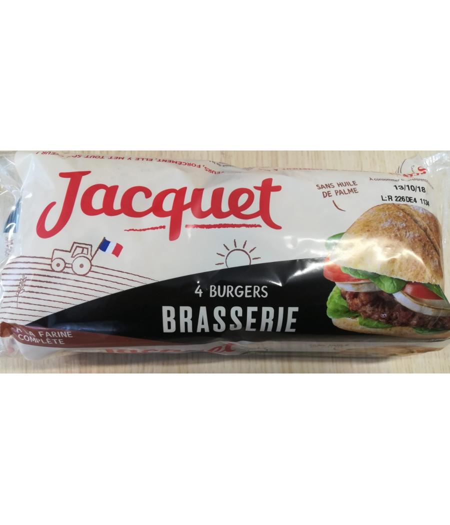 BRASSERIE BURGER A LA FARINE COMPLETE 280G