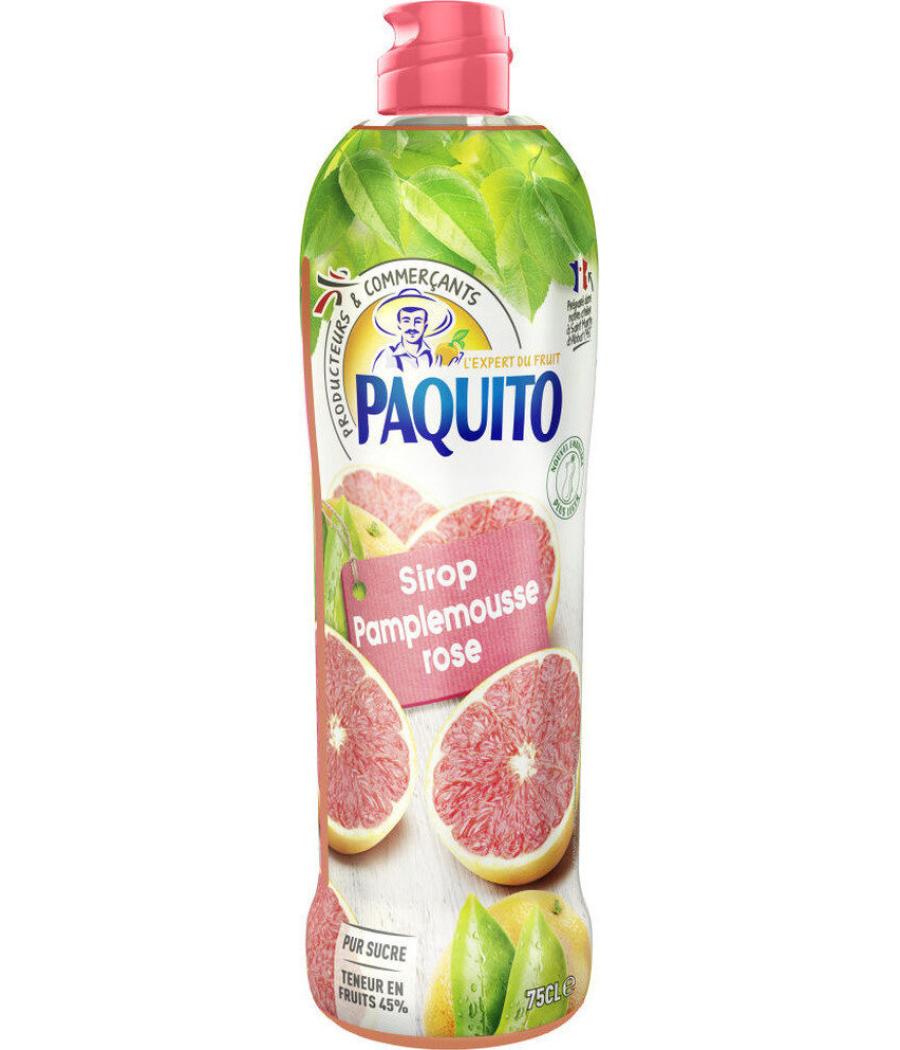 SIROP PAMPLEMOUSSE ROSE PAQUITO 75CL