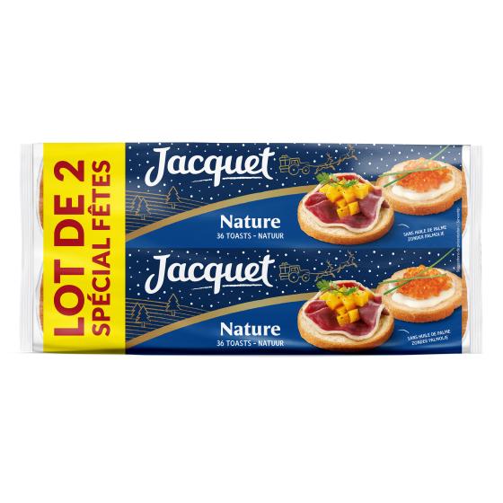 TOASTS RONDS NATURE SPECIAL FETES 2 X 250 G