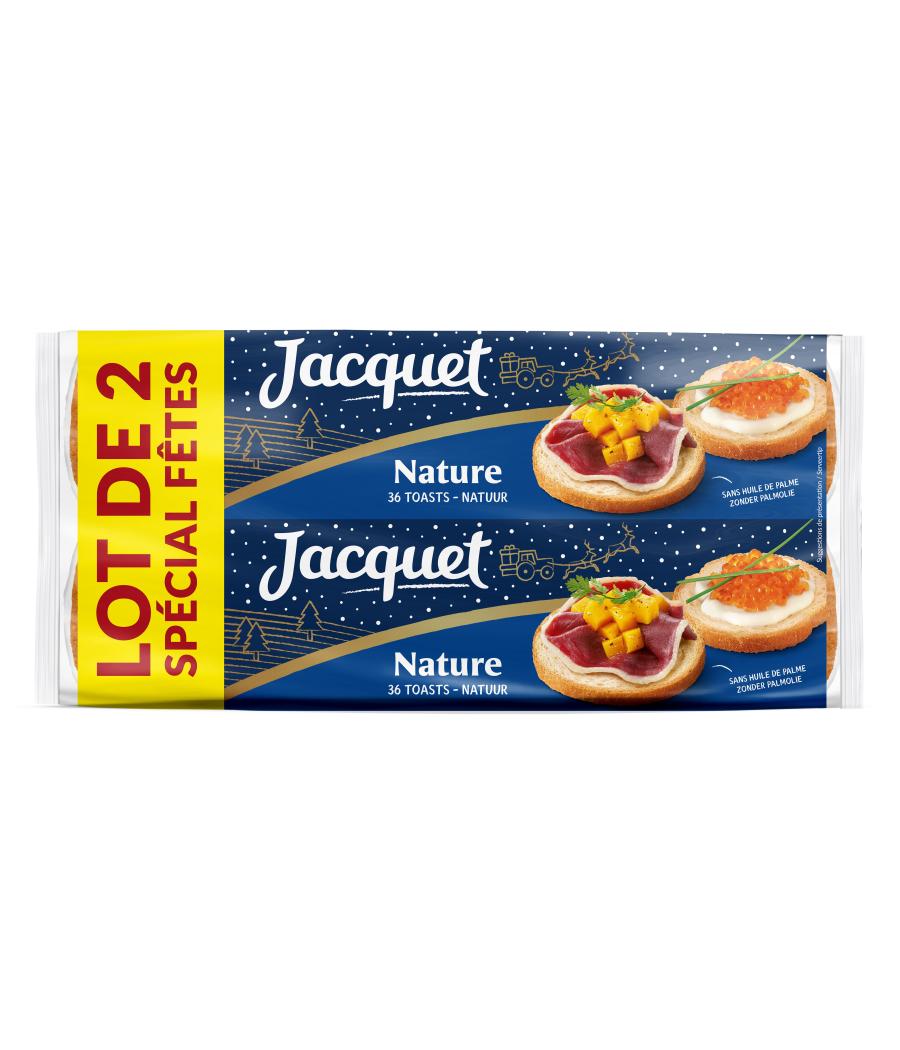 TOASTS RONDS NATURE SPECIAL FETES 2 X 250 G