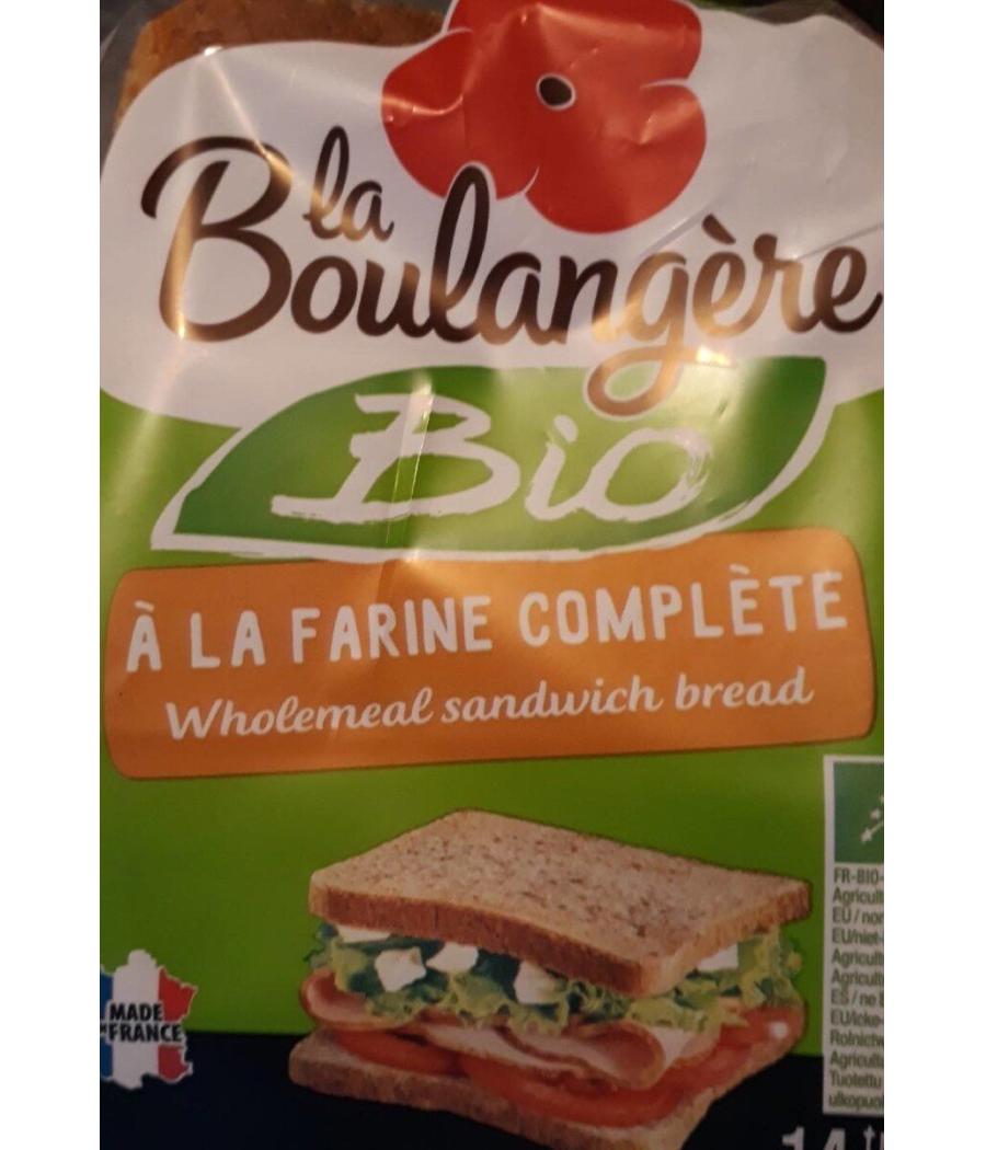 PAIN DE MIE BIO LA BOULANGERE