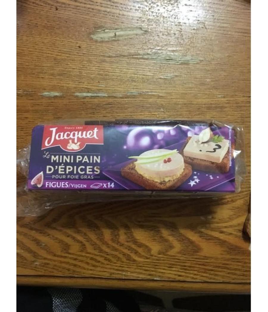 MINI PAIN D'EPICES FIGUES JACQUET 140G