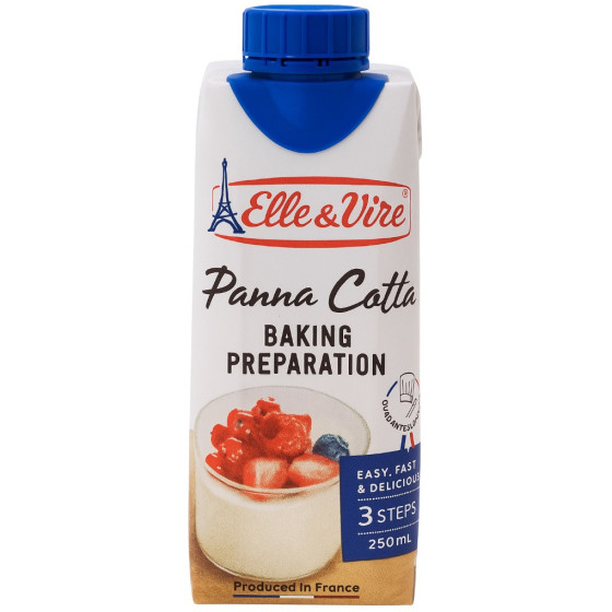 PANNA COTTA ELLE&VIRE 250ML