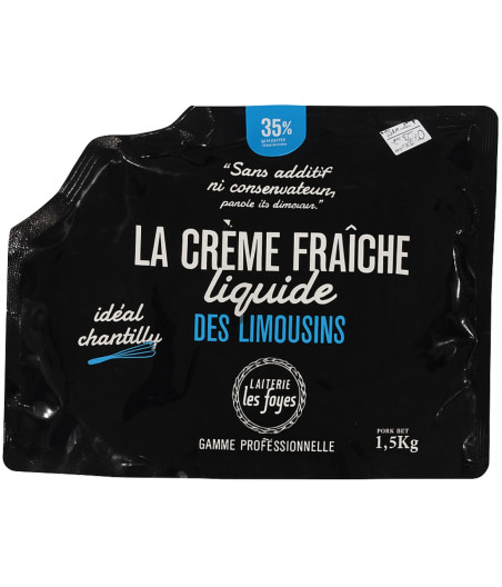 LA CREME FRAICHE LIQUIDE DES LIMOUSINS 1,5KG