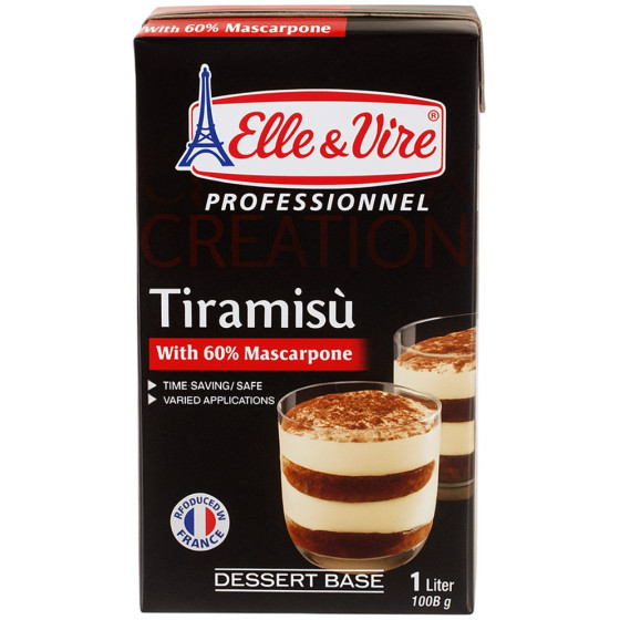 TIRAMISU ELLE&VIRE 1L