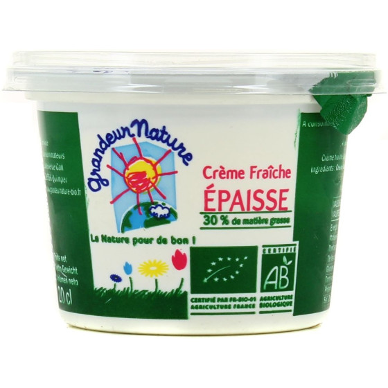 CREME FRAICHE EPAISSE GRANDEUR NATURE 20CL