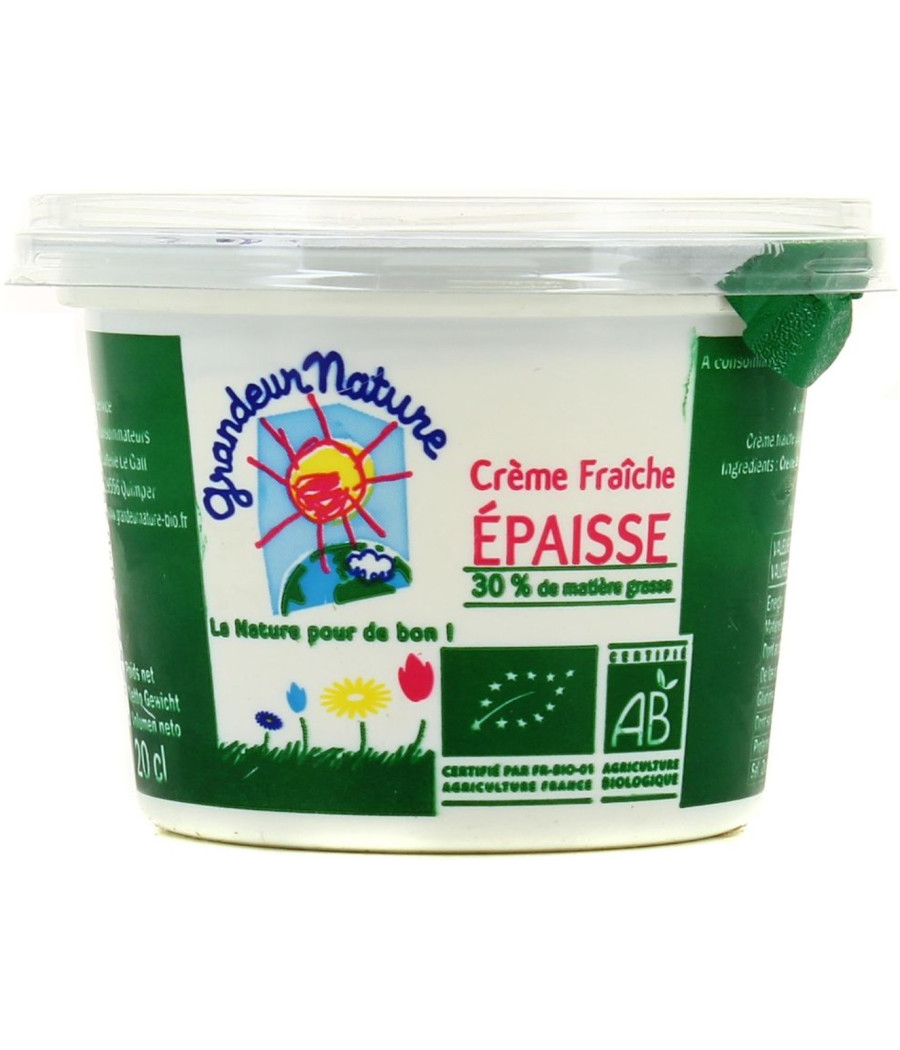 CREME FRAICHE EPAISSE GRANDEUR NATURE 20CL