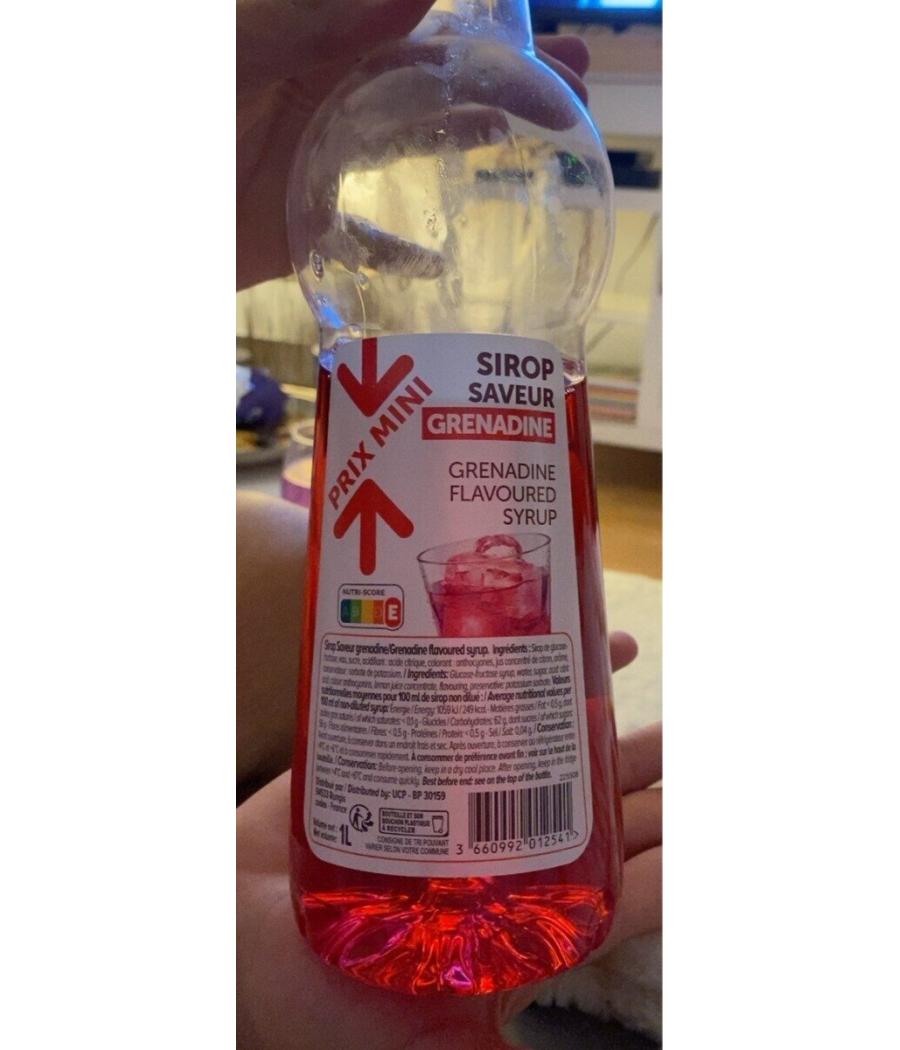 SIROP SAVEUR GRENADINE (1 L)