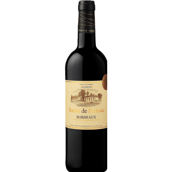 VIN DE BARON DE PERISSAC BORDEAUX SUPERIEUR  75CL