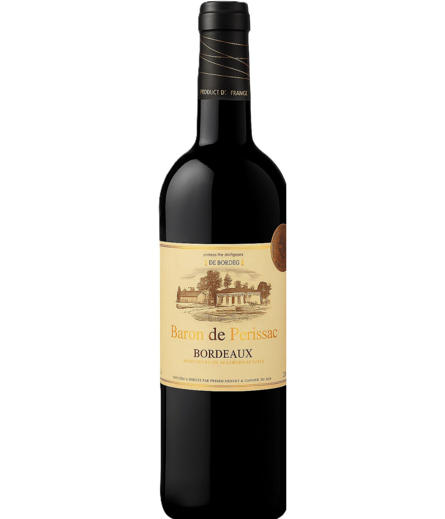 VIN DE BARON DE PERISSAC BORDEAUX SUPERIEUR  75CL