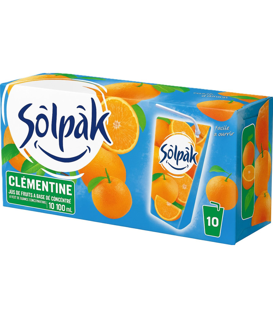 JUS D'ORANGE SOLPAK 10x20CL
