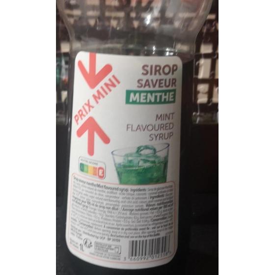 SIROP SAVEUR MENTHE (1 L)