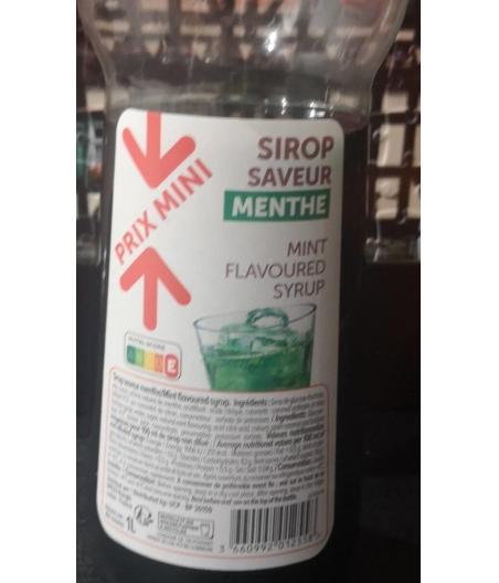 SIROP SAVEUR MENTHE (1 L)