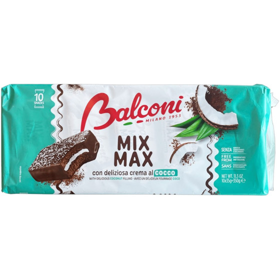 MIX MAX COCONUT BALCONI 350G