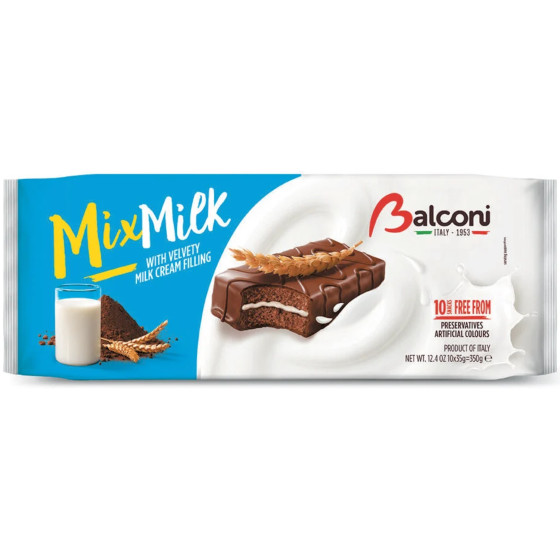 GATEAU MIX MILK BALCONI 350G