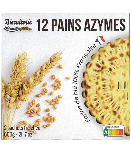 PAIN AZYME 600G