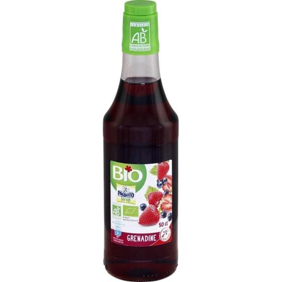 SIROP DE GRENADINE BIO PAQUITO 50CL